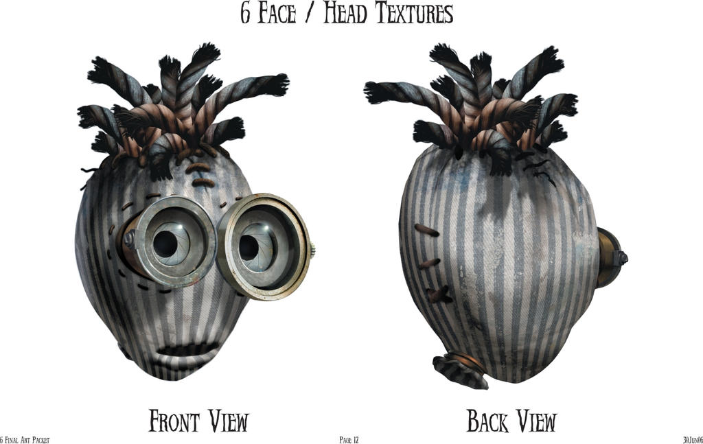 6 Face and Head Textures