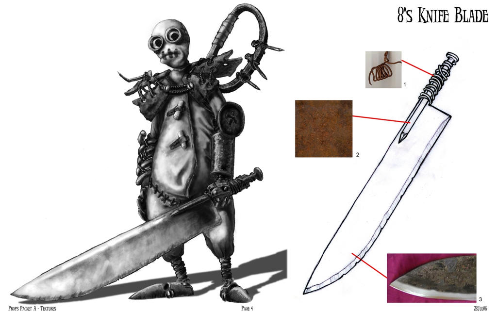 8's Knife Blade
