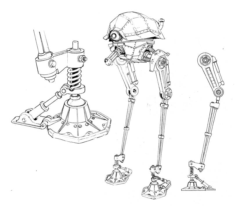 Mechanical Legs Design