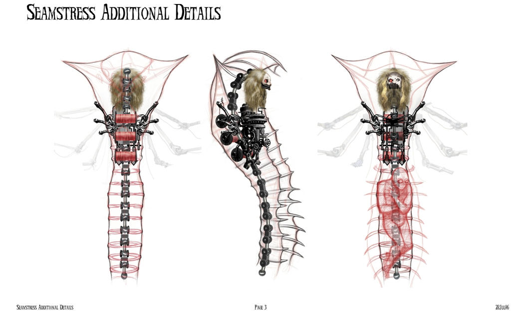 Seamstress Anatomical Detail View