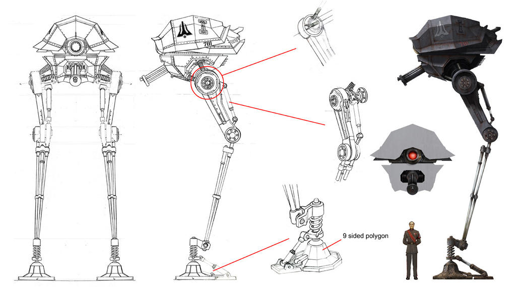 Walking Mech Concept